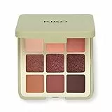 KIKO Milano Green Me Eyeshadow Palette 102, Paleta Con 9 Sombras De Ojos Con Múltiples Acabados: Mate, Perlado Y Metálico