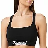 Calvin Klein Mujer Sujetador Bralette Stretch, Negro (Black), M