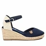 REFRESH - Sandalias con Cuña Mujer Navy - Calzado Cómodo y Versátil - Moda casual - Modelo 17188208 (Talla 40)