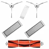 MIRTUX Pack Esencial de recambios compatibles con Xiaomi Mi Robot Vacuum 1 y 2 (no MOP). Kit de Accesorios de Repuesto para Robots Aspirador Xiaomi Roborock S50 S51