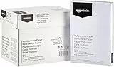 Amazon Basics Papel multiusos para impresora A4 80gsm, 2500 Unidad, 5 Paquetes de 500, Blanco