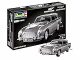 Revell 07746 James Bond Aston Martin DB5 (sistema de clic) escala 1:24 sin construir, precoloreado, clic a juego (sin pegamento), kit de modelo de plástico
