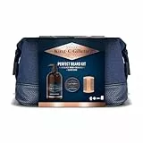 King C. Gillette Set Regalo Neceser: Gel Limpiador Para Barba Y Rostro + Bálsamo + Peine