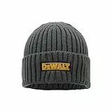 DEWALT Gorro de Punto Gris, Gris, S-XL