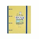 Mr. Wonderful Carpeta con anillas - Si lo das todo, nada se te resiste, WOA11102ES