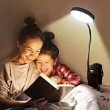 One Fire Flexo Escritorio, 450 LM+36 LED Lampara Escritorio Led, 25 Modos Flexo Led Escritorio,1800mAh USB Luz Led Lampara Escritorio Led,360° Flexo Escritorio Flexo Pinza Luz Lectura Lampara Lectura