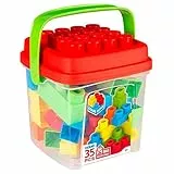 ColorBaby - Bloques construccion niños, Juguetes Bebe 1 año, Ladrillos Maxi, motricidad Fina