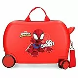 Marvel Joumma Go Spidey Maleta Infantil Rojo 45x31x20 cms Rígida ABS 24,6L 1,8 kgs 4 Ruedas Equipaje Mano
