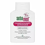 Sebamed Champú Ultrasuave 200ml - Champú con fórmula de cuidado capilar extra-suave para cuero cabelludo sensible y cabello normal a seco