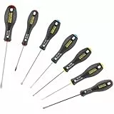 Stanley - FatMax Destornilladores - Juego 7 Piezas Plana ozidrivee hillips 0-65-438, Set, Más Colores