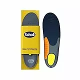 Dr. Scholl's Extra Reforzadas Plantillas para Hombre - Para Hombres Corpulentos y Altos (+90kg), Pies Anchos, Máxima Absorción de Impactos y Soporte del Arco, Compatibles con Botas o Zapatillas