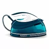 Philips PerfectCare Plancha Generadora de Vapor Compacta - Tecnología OptimalTEMP, 6.5 Bares, Golpe de Vapor 400 g, 120 g/min, Autoapagado, Tamaño Compacto, Suela Special, Color Azul (GC7844/20)
