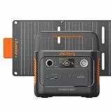 Jackery Explorer 300 Plus Generador Eléctrico Solar con 40W Mini Panel Solar, 288Wh/300W Batería LFP con 3000 Ciclos, Central Eléctrica Portátil para Autocaravanas, Camping, Apagón, Viajes