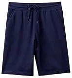 United Colors of Benetton Bermudas 3j68u900c Pantalones Cortos, Azul Noche 252, S para Hombre