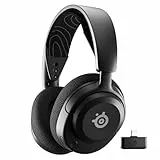 SteelSeries Arctis Nova 5 Cascos gaming inalámbricos PC, PS5, Switch 2, móvil - Controladores magnéticos de neodimio - Más de 100 preajustes de audio - Batería de 60h - 2,4 GHz o BT - Micro Gen2.X