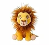 Simba- Disney Rey León, Mufasa Peluche de 25 cm, 30 Años del Rey León, Auténtico Producto Oficial Disney, Adecuado Desde los Primeros Meses de Vida (6315870073)