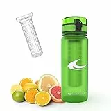 Daikoku - Botella Deportiva de Agua 500 ML | Libre de BPA | A Prueba de Fugas | Ergonómica y Resistente a Impactos | Ideal para Deportes y Aire Libre | Lima | 500 ML