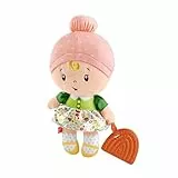Fisher-Price Muñeca Rubia sonajero con mordedor arcoíris, Juguete bebé +6 Meses (Mattel HXK44)