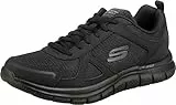Skechers Track Scloric, Zapatillas Hombre, Negro (Black), 42 EU