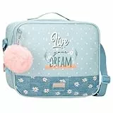 Movom Live Your Dreams Bandolera Porta Alimentos térmica Verde 25x21x11 cms Poliéster by Joumma Bags