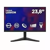 Lenovo Legion R24s - Monitor Gaming FHD 23.8' (IPS, Tasa de Refresco 144 Hz, Tiempo de Respuesta 1ms MPRT, 16:9, HDMI 2.1 + DP 1.2, VESA MediaSync - AMD FreeSync, Soporte Inclinable) - Negro
