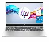 HP 15-fd0188ns - Ordenador portátil de 15.6' FHD (Intel Core i5-1334U, 16GB RAM, 512GB SSD, Intel Iris Xe Graphics, Sin Sistema Operativo) Plata - Teclado QWERTY Español