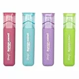 Mr. Wonderful - Set de 4 subrayadores - Highlight yourself - Subrayadores de tinta gliter - Subrayadores de tinta rosa, lila, azul y verde