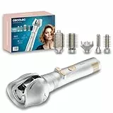 Cecotec Cepillo de Aire 6 En 1 Ceramiccare 6In1 Gyro, Potencia de 1100W, 6 Cabezales, Rizo Automático, Cable 360º, Cerámica, Diseño Multifuncional, Peinados Rápidos, Sin Frizz, Estilo Profesional