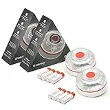 help flash IoT Luz de Emergencia V16 con Geolocalización Pack 2 uds, Exigible a Partir de 2026, Baliza Conectada con DGT 3.0, Señal V-16, para Coches, Aviso Ubicación, con Plan de Datos Incluido