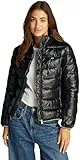 Tommy Jeans Cazadora acolchada Mujer Essential Tape brilante, Negro (Black), XL