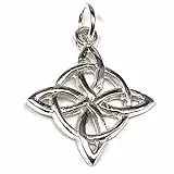 MASBARATA COLGANTE NUDO DE BRUJA EN PLATA DE LEY (COLGANTE)