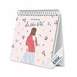 Grupo Erik Calendario sobremesa 2026 Español Ana Marín - Almanaque de mesa 2026 Con espacio para Anotar, Vista Mensual global, Ilustraciones y Base resistente (19,5 x 16,5cm)