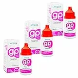 GP Cleaner - Pack 3x30ml - Limpieza Diaria para Lentes de Contacto Rígidas y Gas-Permeables - Elimina Suciedad y Bacterias - Fácil y Eficaz - Sin Conservantes