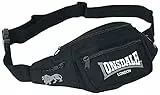 Lonsdale Riñonera Hip Negro/Gris
