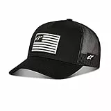 Alpinestars, Flag Snapback, Gorra De Beisbol, Negro Negro, Os, Hombre