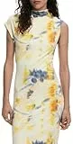Desigual Vest_Niza Casual Dress, Amarillo, L Women's