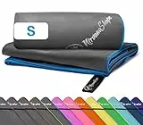 NirvanaShape Toalla de Microfibra 60 x 40 cm, Toalla de Viaje Ligera y compacta - Toalla de Microfibra para Viajes, Vacaciones, Fitness - sin Bolsillo en la Esquina ni Bolsa de Embalaje