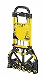 Stanley SXWTD-FT584 - Carrito con escalera plegable, 3 ruedas por lado, capacidad de carga 60 kg