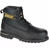 Cat Footwear Holton, Botas para Hombre, Negro (Black Steel Toe), 44 EU