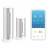 Netatmo Estación Meteorológica Inteligente Inalámbrica Interior/Exterior con WiFi, Compatible con Amazon Alexa (Reacondicionado)