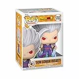 Funko Pop! Animation: DBSSH - Gohan UI - 1/6 de Probabilidades de Obtener la RARA Variante Chase - Brilla en la Oscuridad - Dragon Ball Super Super Hero - Figura de Vinilo Coleccionable - Anime Fans