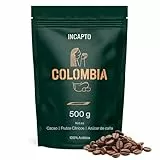 Incapto Café en Grano de Especialidad 500g | Origen Colombia | 100% Arábica | Specialty Coffee 84 puntos SCA | Tueste Natural y Artesanal | Finca Huila, Cadefihuila