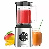 Taurus – Batidora vaso Prior Advance 1800 | 1800W | 2L | 4 Funciones Táctil | Cuchillas Inox desmontables 6 filos | Pica Hielo | Regulador Velocidades | Apto Lavavajillas