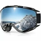 findway Gafas de esquí y nieve, 100 % protección UV diseño sobre gafas OTG para hombres, mujeres y jóvenes