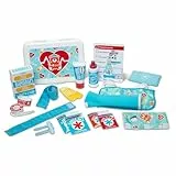 Melissa & Doug Kit Get Well para Juego de Primeros Auxilios – 25 Piezas de Juguete
