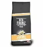 Der-Franz Café, Aromatizados con Vainilla, Café mezcla de Arábica y Robusta granos enteros, 1000 g