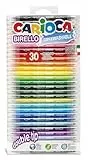 Carioca Marcadores de doble punta Birello - 30 Uds., multicolor