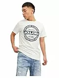 JACK & JONES Jjejeans tee SS O-Neck Noos 23/24 Camiseta, Cloud Dancer, XL para Hombre