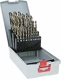 Bosch Profesional Juego de brocas HSS Cobalt ProBox (para acero inoxidable, accesorios para taladro), Durchmesser: 1.0-13.0, 25 Piezas