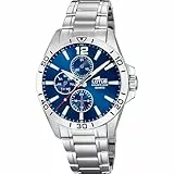 LOTUS Reloj Hombre 18812/1 Multifuncion Caja de Acero Inoxidable 316l Plateado Correa de Acero Inoxidable 316l Plateado